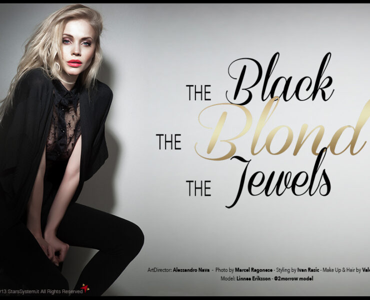 black blond jewels