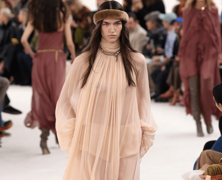 Chloé autunno inverno 2024 2025 Pascal Le Segretain/Getty Images