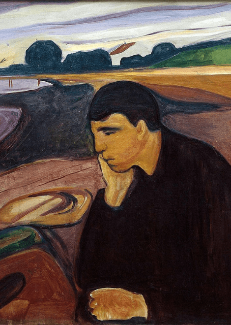 Mostra Munch, "Malinconia III", una delle opere in esposizione 