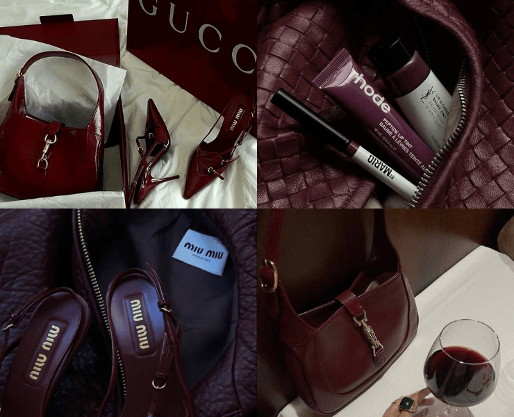 "Cherry Brown": la tendenza dell'autunno 2024 per la moda, il make-up e la nail art