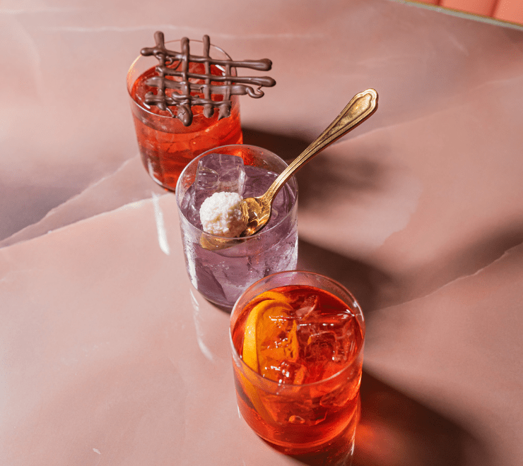 Rivoire offre, oltre al cioccolato, anche ottimi cocktail per aperitivi 