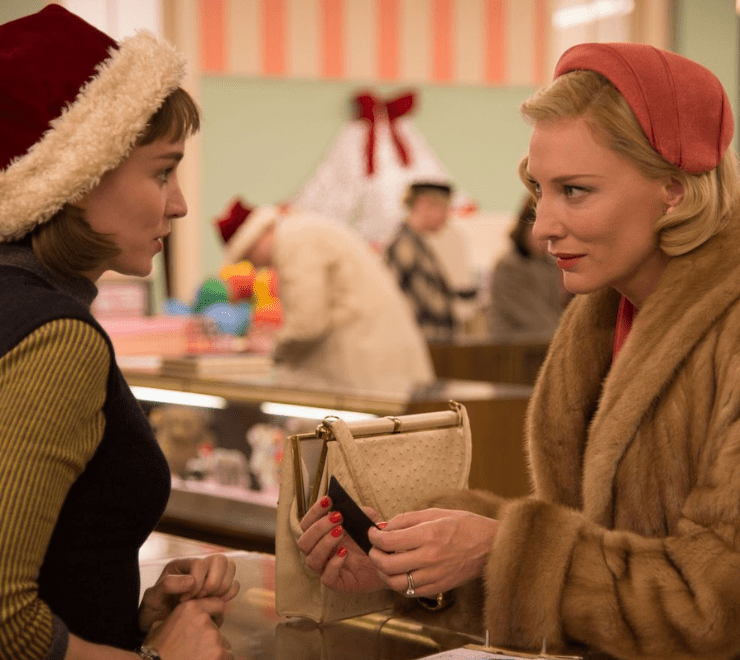Rooney Mara e Cate Blanchett in "Carol"