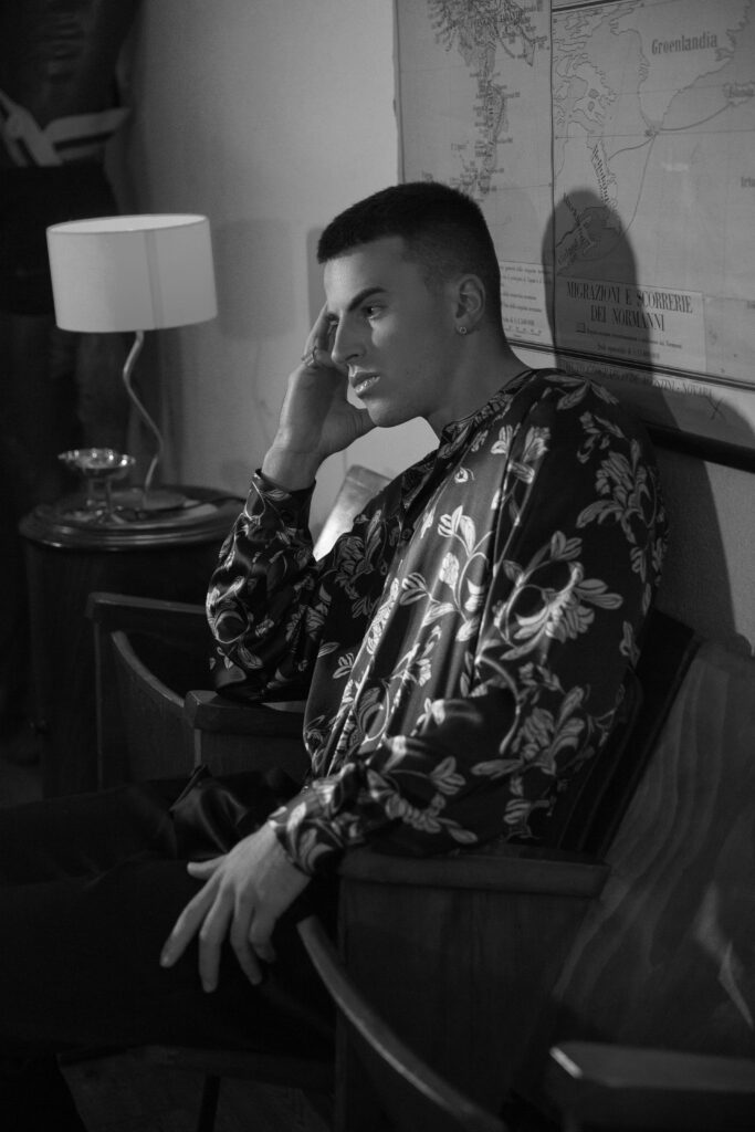 RITRATTO UOMO IN BIANCO E NERO