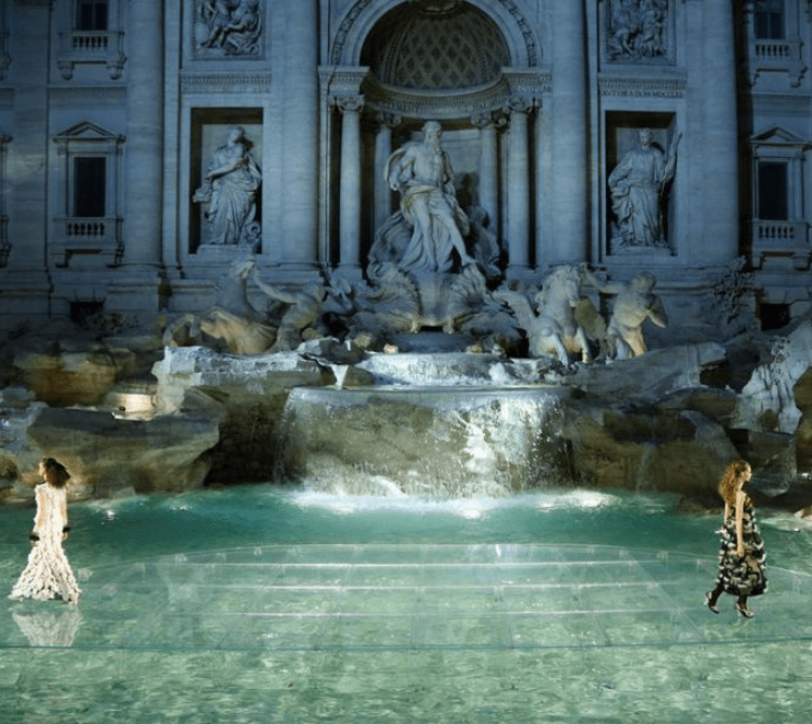 Dolce & Gabbana non è la prima maison a scegliere Roma come location per la propria sfilata