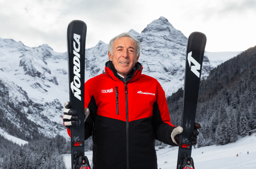 Gustav Thoni campione di sci