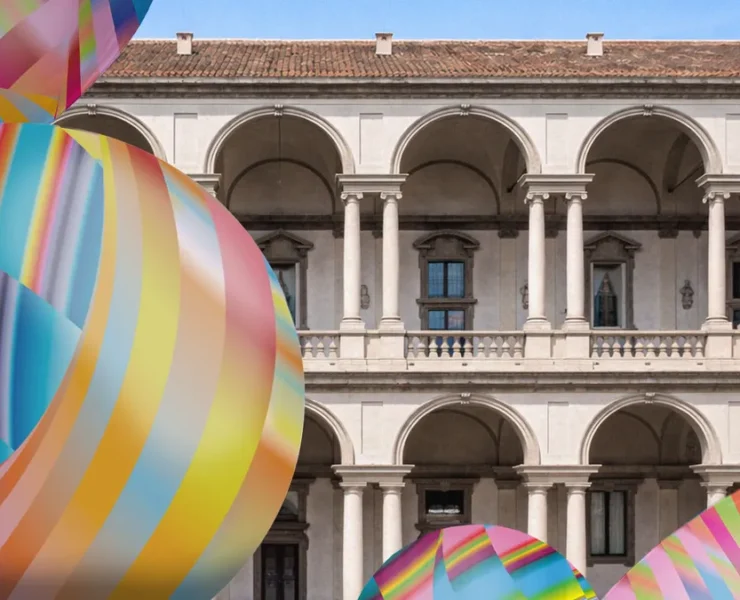 THE CHEMISTRY OF HAPPINES, CORTILE DELLA PINACOTECA DI BRERA