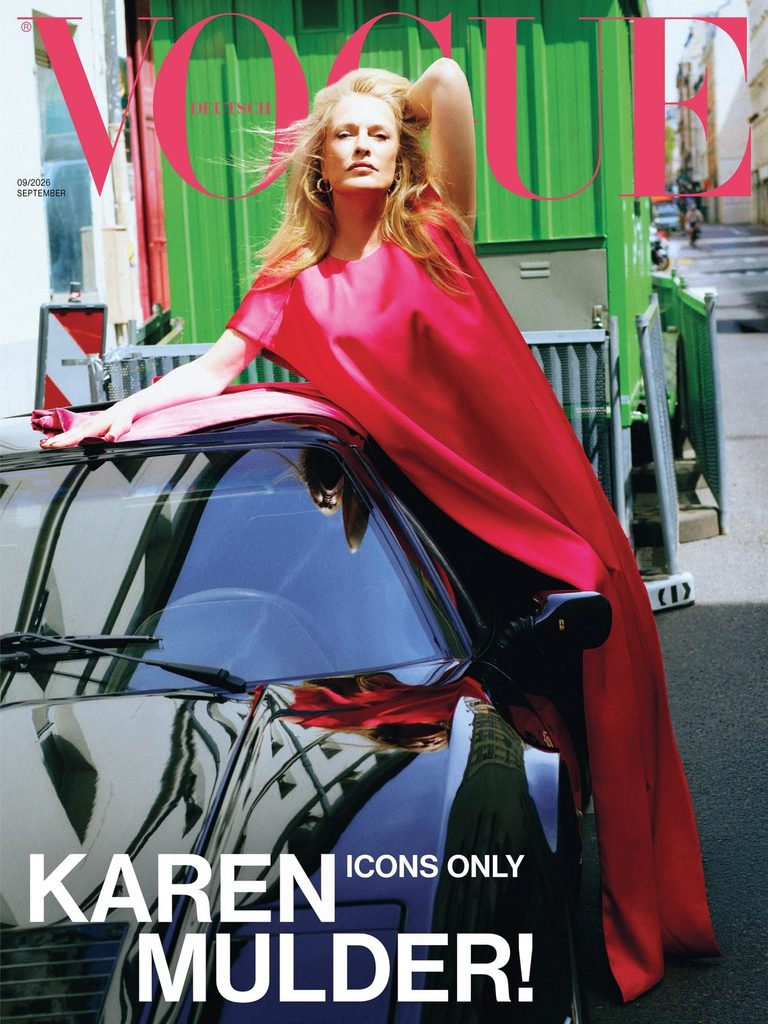 karen mulder vogue germany